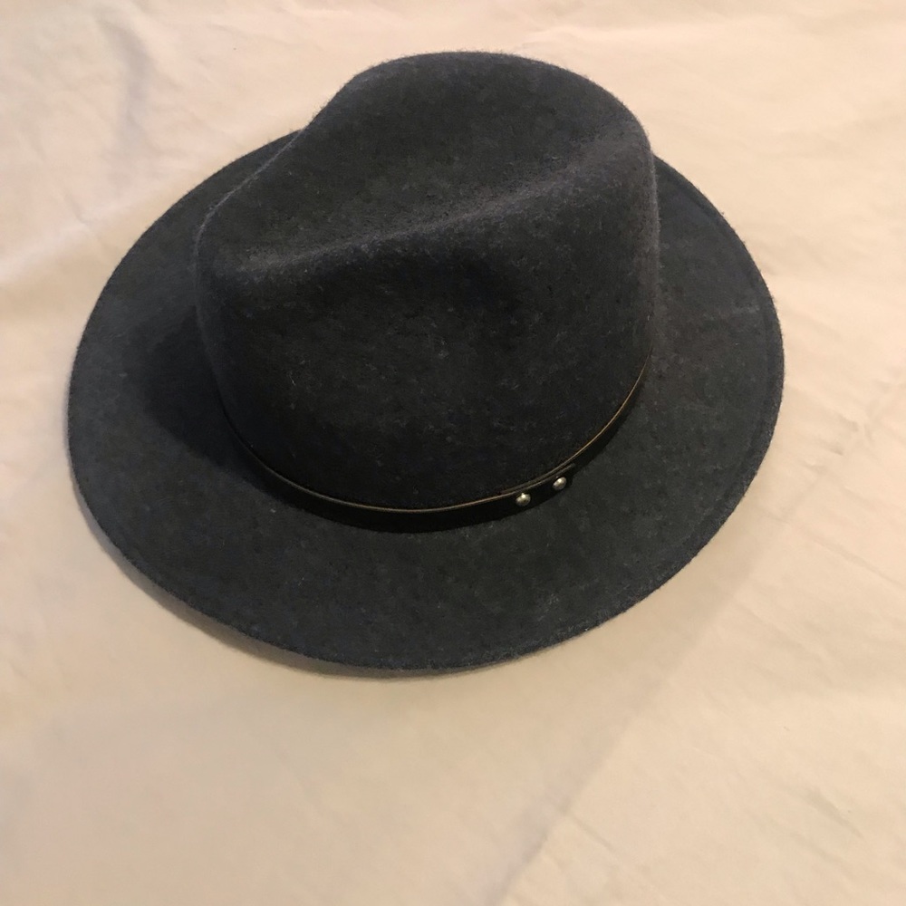 Club Monaco Navy Wool Hat